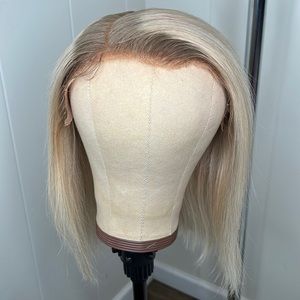613 Ombré ash blonde lace front bob